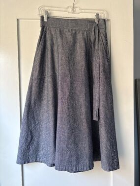 Super cute JWA denim midi skirt